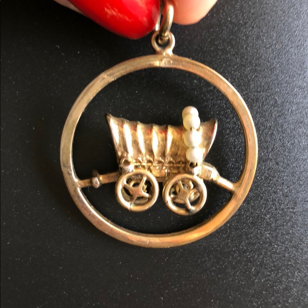 Sterling Silver .925 Gold Plated Pendant
